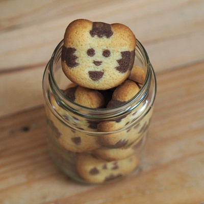 Biscuits Tigre choco-vanille x12